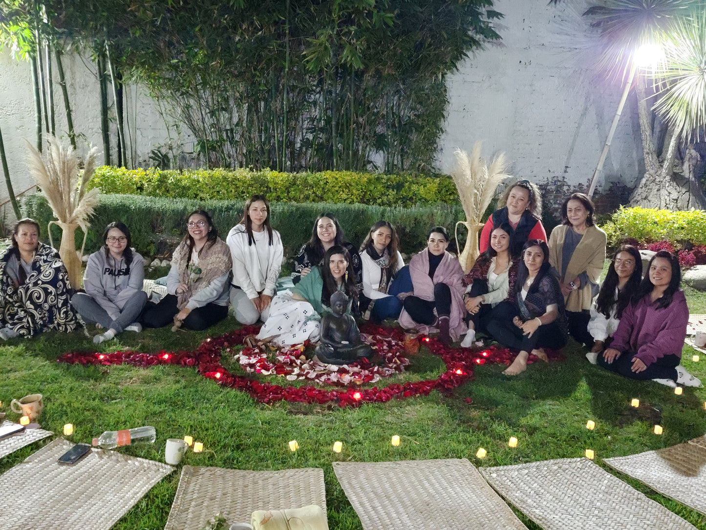 Circulo con Temazcal